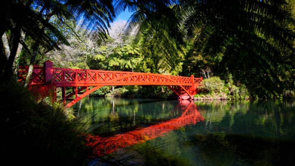 Pukekura Park Bridge